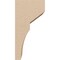 Ekena Millwork 4"W x 4"D x 8"H Wide Monterey Rough Cedar Woodgrain TimberThane Corbel, Primed Tan CORUR04X04X08MONRCPR - alternate 5